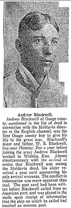 Andrew Blackwell death notice