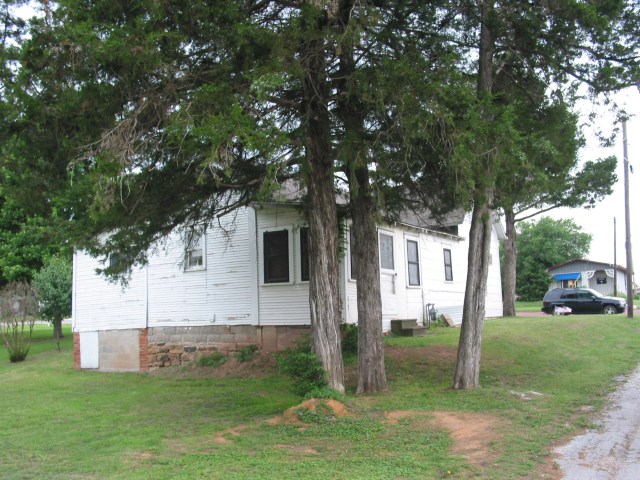 The "Hut"; rear-view.